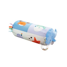 Nuby Ocean Friends Tummy Time Pillow - Early Development | Compact | Inflatable Pillow | Suitable from Birth