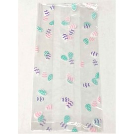 Easter Egg Mini EggsCello Bags, Qty 25 - Purple, Pink and Teal Eggs
