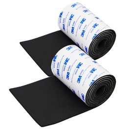 Simpracon Non Slip Furniture Pads Anti Sliding EVA Padding with Sticky Backing Self Adhesive Cuttable Anti Scratch Floor Protectors for Furniture Wall and Appliances Reduce Noise 40x4x0.12 inch 2PCS