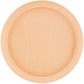Bidoor PP-637 Wood Grain Mass Production Round Spruce, Large Size, 4 Pieces