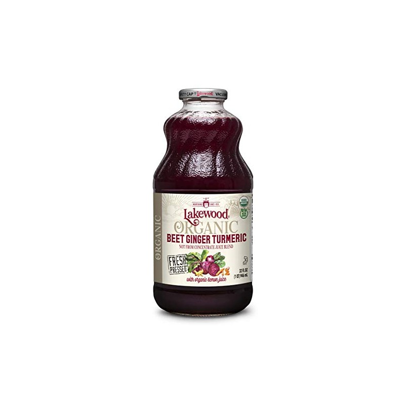 Lakewood Beet Ginger Turmeric, Fresh Pressed (32 Oz, 6 Pack)