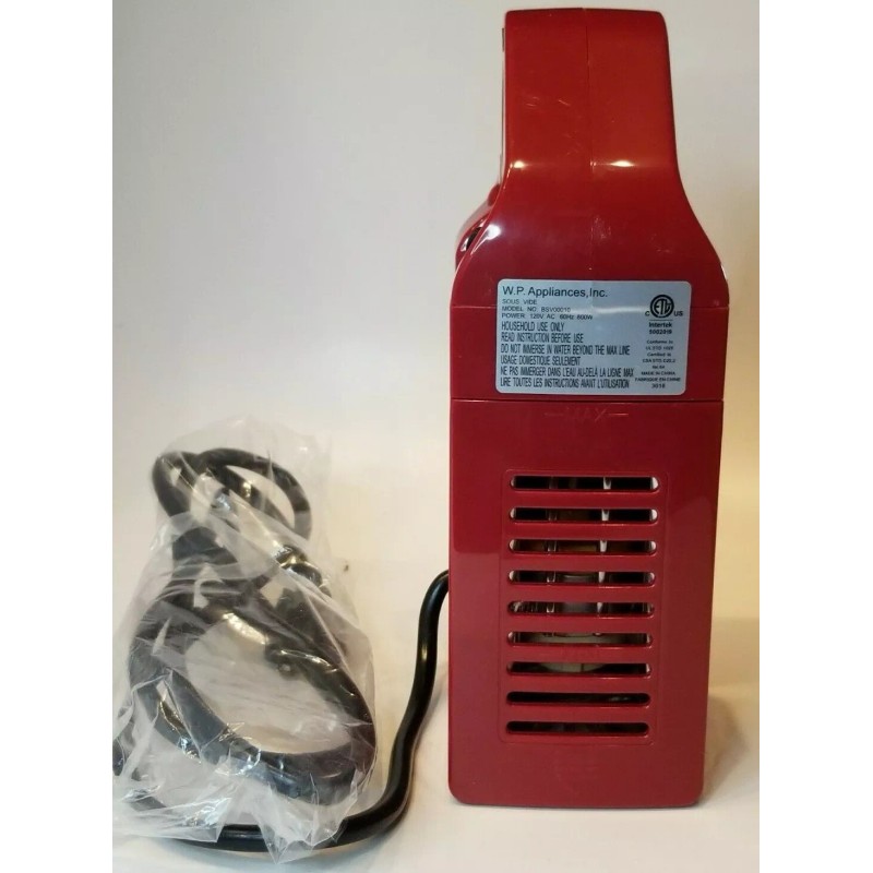 Wolfgang Puck ‎️‍‎️‍Wolfgang Puck Compact Clip Sous Vide Model BSV00010