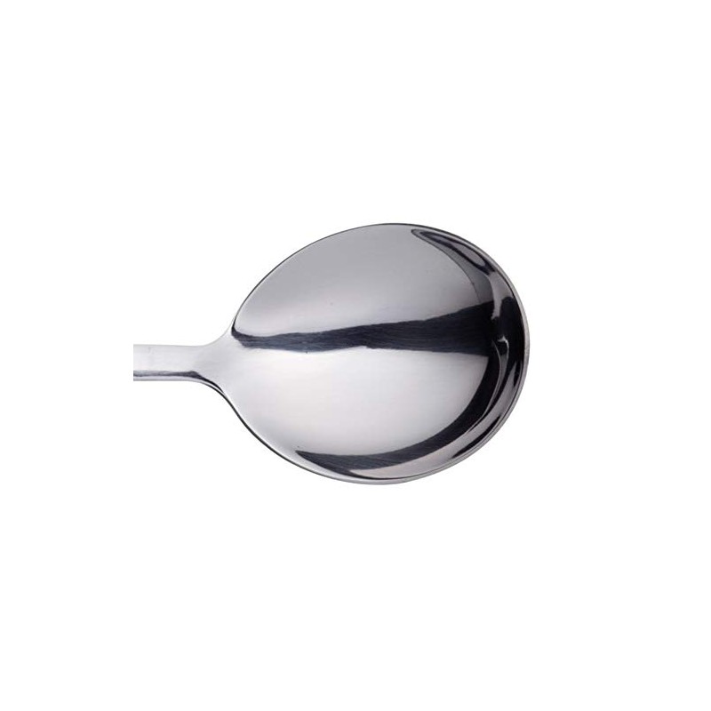 MasterClass MCSOUPSPN Stainless Steel Soup Spoons, 17.5 cm (7") (Set