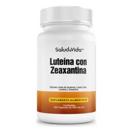 Luteína 20 Mg + Zeaxantina 800 Mcg Alta Concentración 100 Cápsulas
