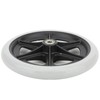 Jiawu Wheelchair TPR -Wiel 8 Inch Diameter Single Wheel Maximum