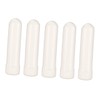 Baluue 10pcs Refillable White Aromatherapy Tubes Empty Essential for Enhanced