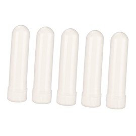 Baluue 10pcs Refillable White Aromatherapy Tubes Empty Essential for Enhanced Breathing Portable Design for Travel and Relaxation