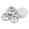 CONPHERON M8 Knurled Nuts Blind Hole Knurled Thumb Nuts 304
