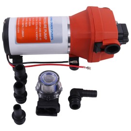 Czomoizc 04325143A SFDP1-045-040-41 12V Water System Pump 4.5 GPM 40PSI Compatible with Flojet