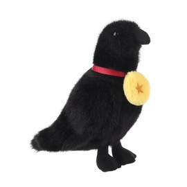 Apricot Lamb Champion Crow Plush Stuffed Animals for Kids, Soft Cute Plush Toys for Baby Girl and Boy, Fluffy Champion Crow Black 6 Inches