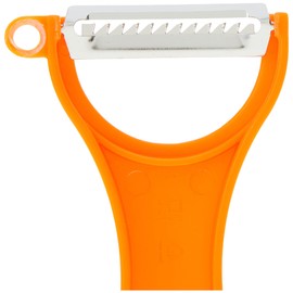 Davis & Waddell DFR0007 D&W-Fresh 3pce Peeler Set - Standard/Julienne/Serrated, Green/Orange/Yellow