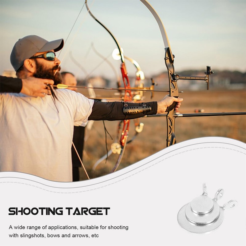 Sosoport 9pcs Manganese Steel Shooting Small Archery Training for Bows