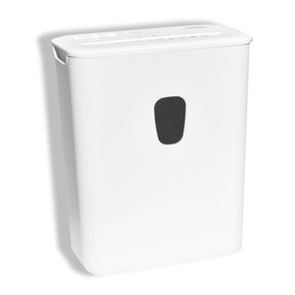 DESQ 20032 - Trituradora de papel (8 hojas cortadas en partículas, 4 x 38 mm, nivel de seguridad P4, 15 litros, funcionamiento silencioso, 5 minutos, 