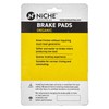 NICHE Brake Pad Set for Kawasaki Z125 Pro 43082-0134 Front