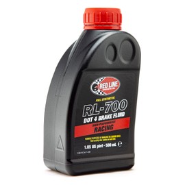 Red Line 90405 RL-700 High Performance Racing DOT 4 Brake Fluid - 16 Ounce