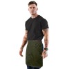 Under NY Sky Half Barista Apron - Leather Strap &