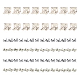 BLCCLOY 16 Sets 2040 Aluminum Extrusion Profiles Corner Brackets 2040 Series 90Deg Right Angle L Connectors wtih T Slot Nuts and Bolts for 20/40 Extruded Aluminum Connect