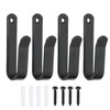PATIKIL Snowboard Wall Mount Clips 4", 4Pcs Horizontal Surfboard Holder,