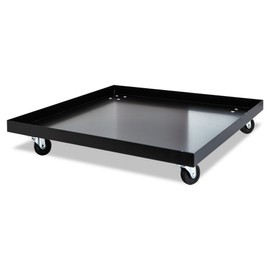 Alera ALESCCART Stacking Chair Dolly, 22-1/2w X 22-1/2d, Black