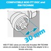BLUMKRAFT Metal Adapter for ITT DGC and RM-TECHNIK M30 x1.0