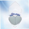 IWOWHERO Heart Shape Makeup Sponge Set Wet Dry Dual Purpose