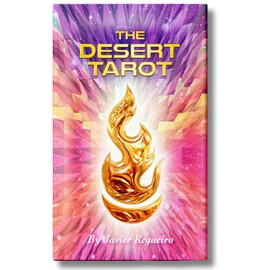 Desert Tarot The Deck - Playa-Themed Tarot Card Set and Guide Book by Javier Regueiro - Adult Game