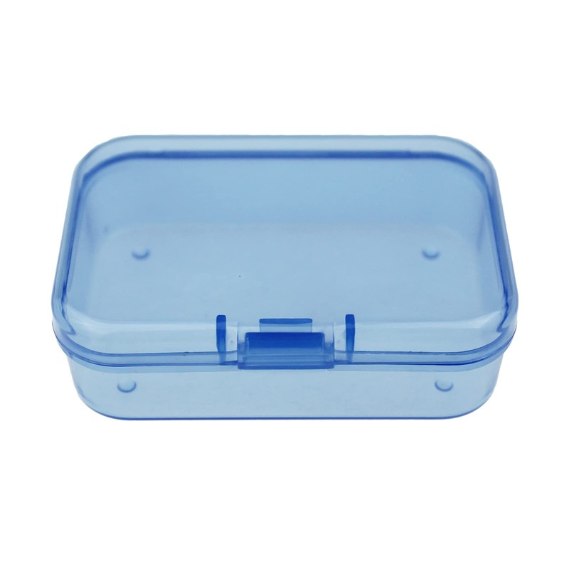 Goodma 30 Pieces Mini Rectangular Plastic Boxes Empty Storage Organizer