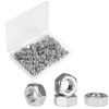 Yinpecly 100pcs M6-1.0 Hex Nut, 304 Stainless Steel Nuts,M6x1.0mm Hex
