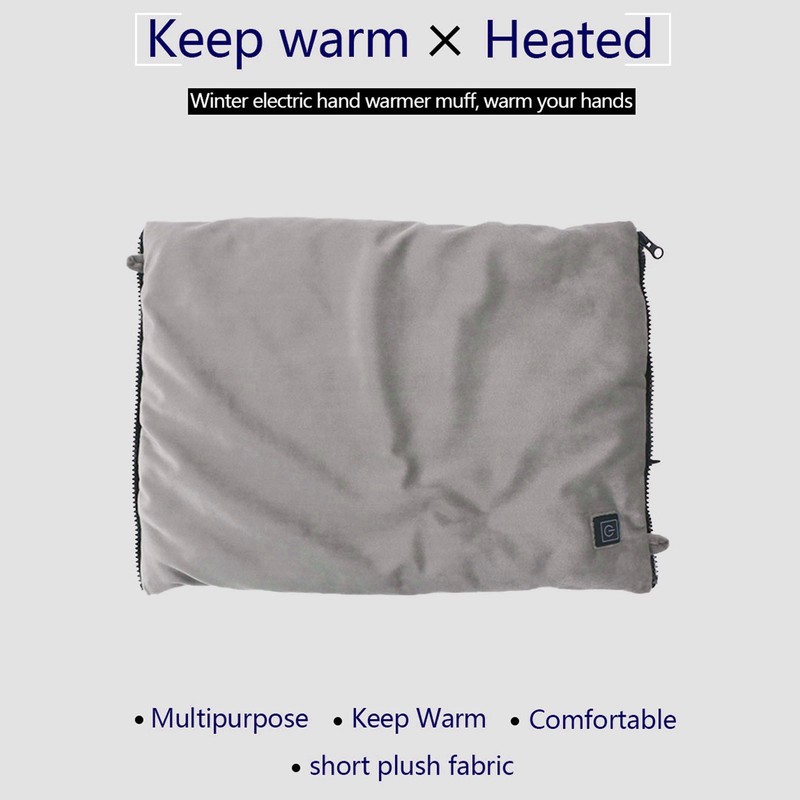 Hand Warmer Warming Cushion USB 3 Gear Temp Adjustment Folding