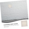 Mobestech 4 Plastic Louvered Vent Cover Air Conditioning Outlet for