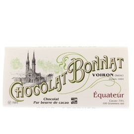 Chocolat Bonnat Equateur 75% Dark Chocolate Bar