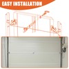 Ceoighe Universal Garage Door Lock Kit with Spring Latch and
