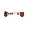 Kaps Waxed Thick Shoelaces 100% Natural Cotton Waxed Surface Shoelaces
