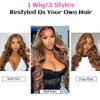 IWISH 20 Inch Blonde Human Hair wig For Black Women
