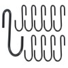 PATIKIL 2.5" S Hooks, 10 Pack Hook Wire Rack Hooks