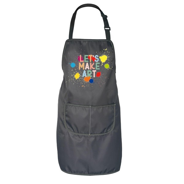 JNIAP Art Teacher Apron Let's Make Art Apron With Pockets