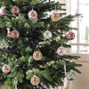 20 Pack Clear Plastic Fillable Ornament Ball 3.93''/100mm for Christmas,Holiday,