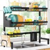 Sakugi Over The Sink Dish Drying Rack - Adjustable 3
