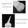 2pcs Hair Bottle,Dye Empty Squeeze Bottle,Hair Dye Bottle with Tip