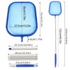 Pool Skimmer Net | Detachable Net with Poles,Fine Mesh Net