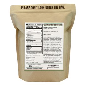 Anthony's Organic Acacia Senegal Powder, 1 lb, Batch Tested Gluten Free, Non GMO, Soluble Fiber, Prebiotic