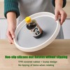 Roellgs 2 Pack of 25cm Lazy Carousel Cupboard Organiser, Rotating