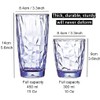 BeNicer Premium - Vasos irrompibles de acrílico aptos para lavaplatos,