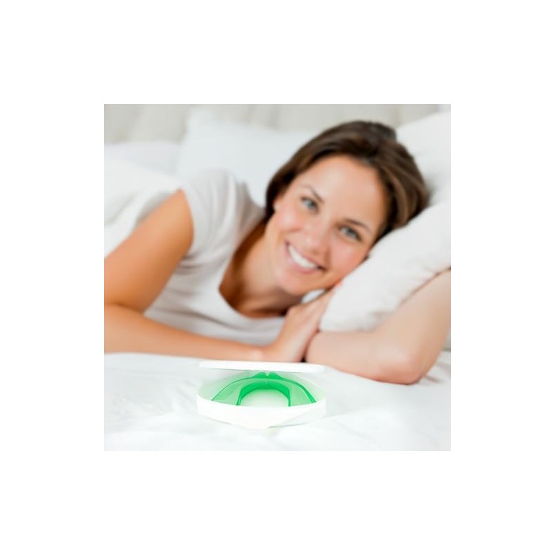 Protector dental nocturno Oral-B con reborde. Ajuste delgado profesional. Talla