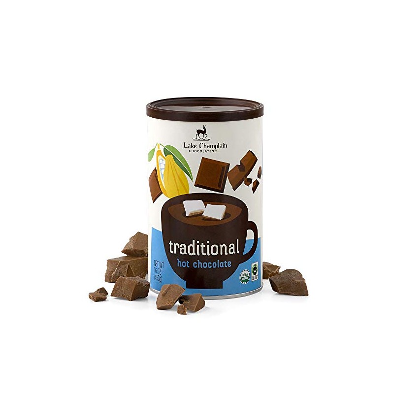 Lake Champlain Gourmet Traditional Hot Chocolate Mix, 16 Servings, 1