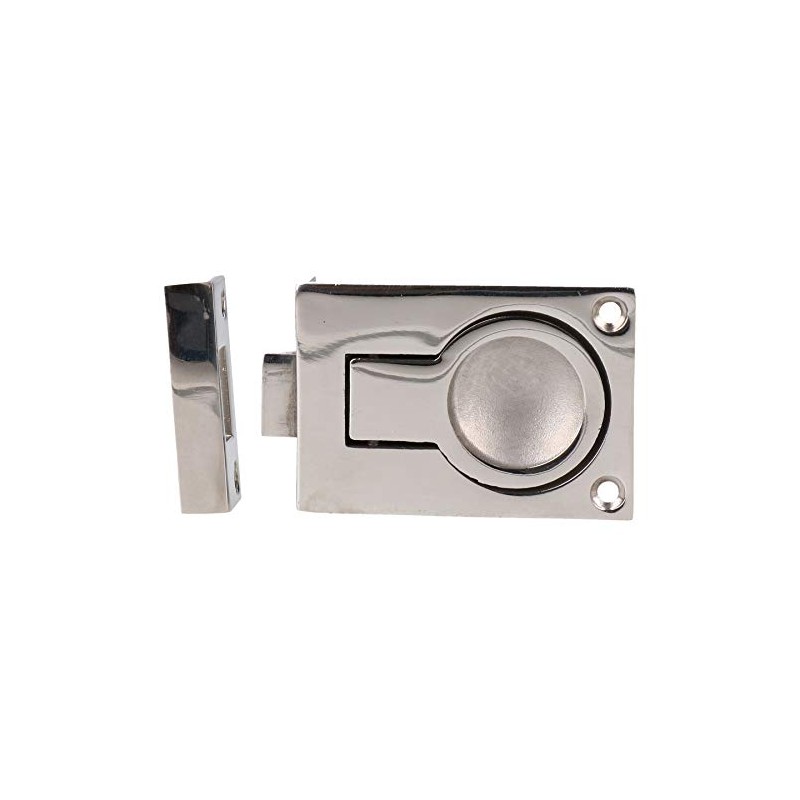 Door Lock Locker Catch Flush Lifting Ring Handle Marine Stainless