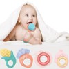 GERCHAM Baby Rattles Toy Set, 5 Pieces Teether Shaker Grave