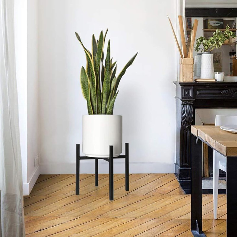 Soporte ajustable para plantas, soporte de Metal para plantas, macetas