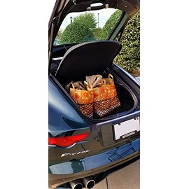 Envelope Style Elastic Trunk Mesh Cargo Net for Jaguar F-Type 2015-2023 - Premium Trunk Organizers and Storage - Luggage Net for Coupe (Only)- Best Car Organizer for Jaguar F Type