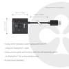 Club 3D DisplayPort Bi-Directional Switch, 8K60Hz / 4K120Hz, 2 Inputs,